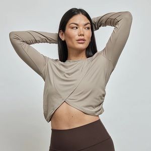 Free People With a Twist Layer top